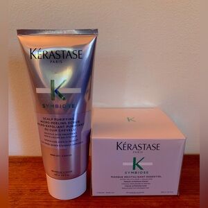 NEW Kerastase Paris Symbiose BUNDLE - Scalp Purifying Scrub & Mask Revitalisant